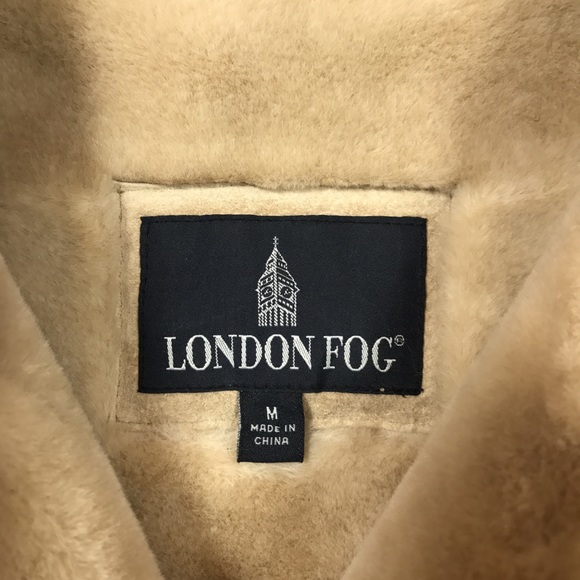 London Fog Womens Medium Suede Fur Jacket - Picture 2 of 8